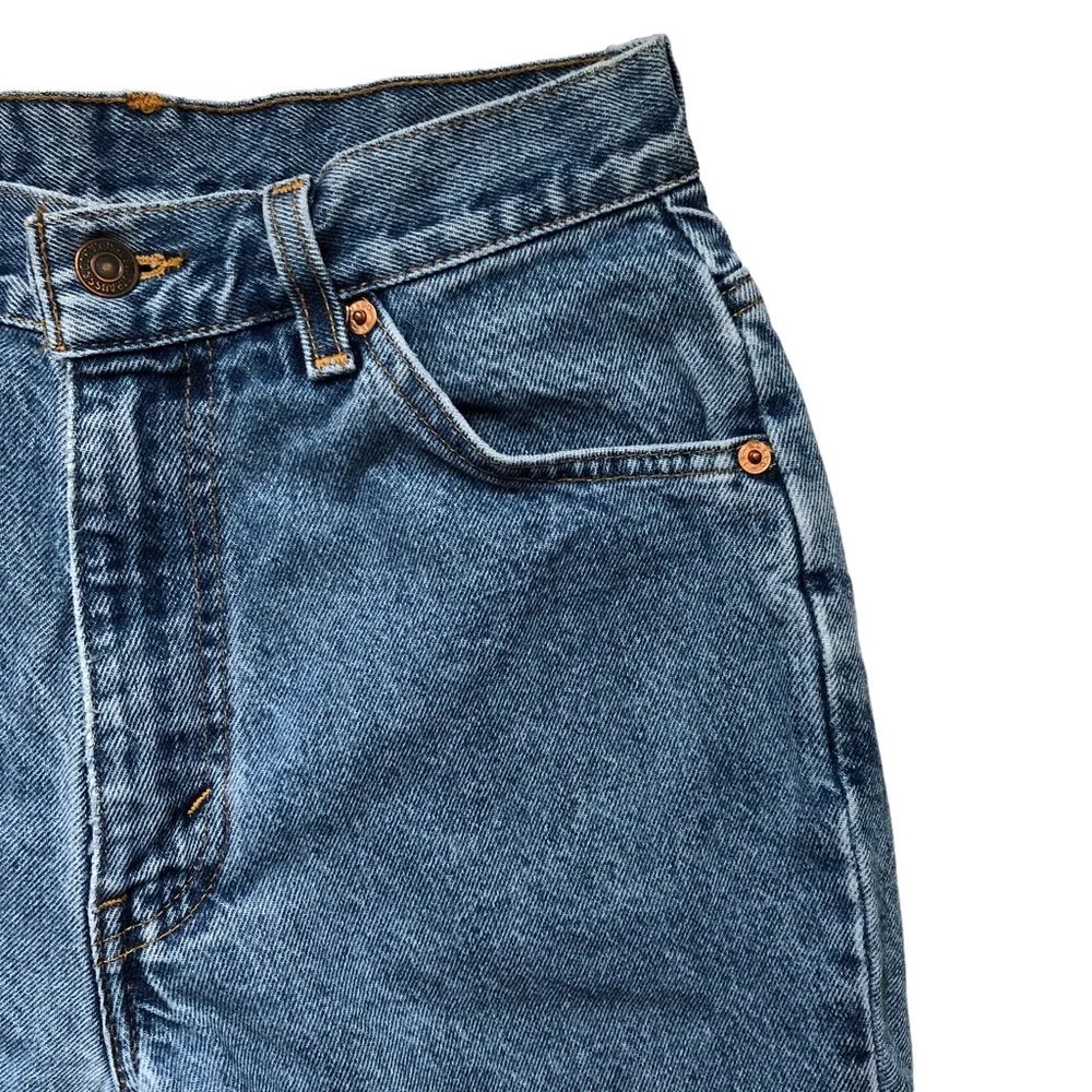 Levi’s Vintage 631 Orange Tab Women’s Size 27 Medium Stone Wash - Picture 4 of 13